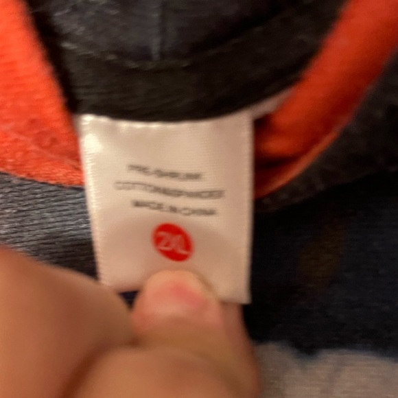 American flag and eagle kids sweater size 2xl - Picture 3 of 3